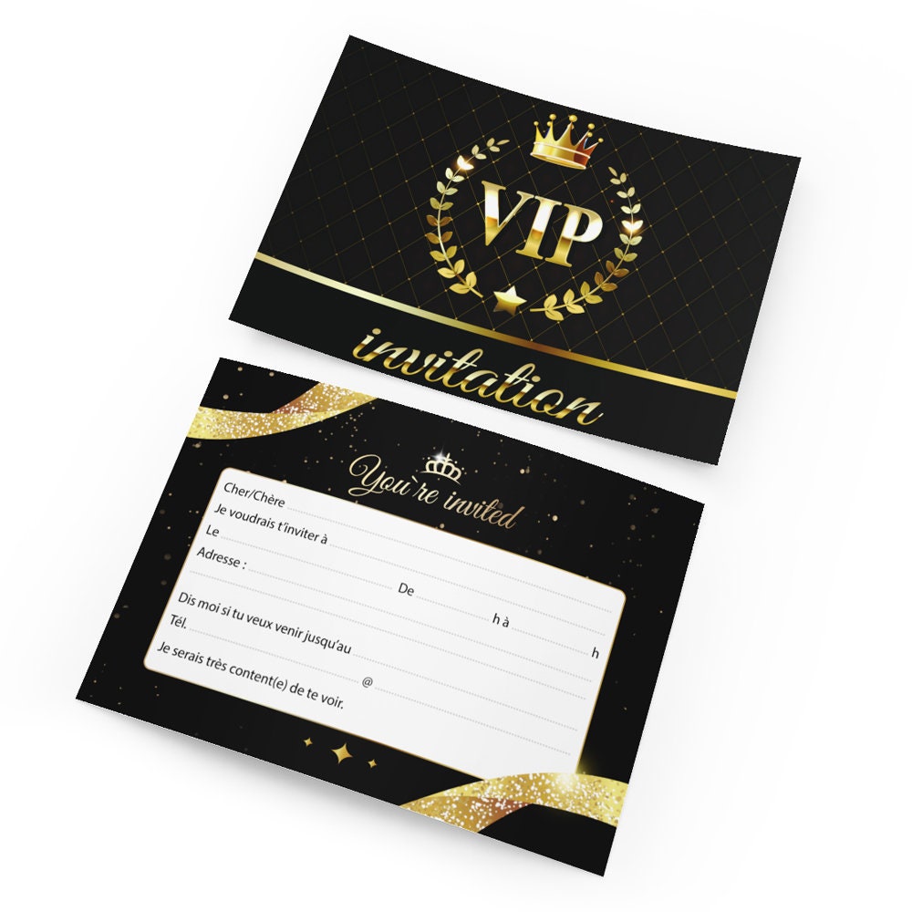 Buy Vip Invitation Online In India Etsy India