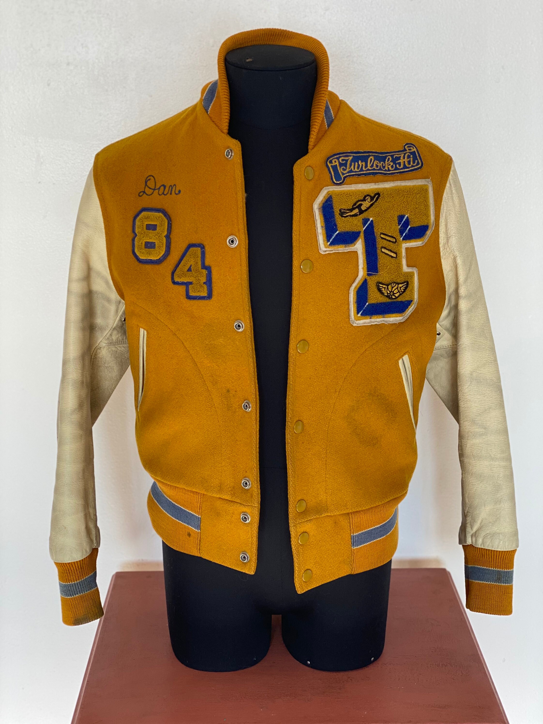 1980s letterman jacket