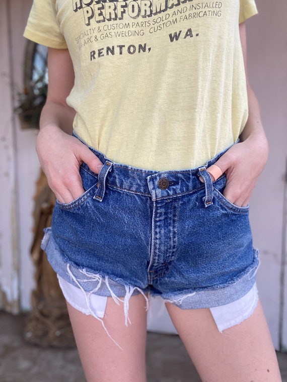 Vintage 1970s Levi’s cutoff shorts