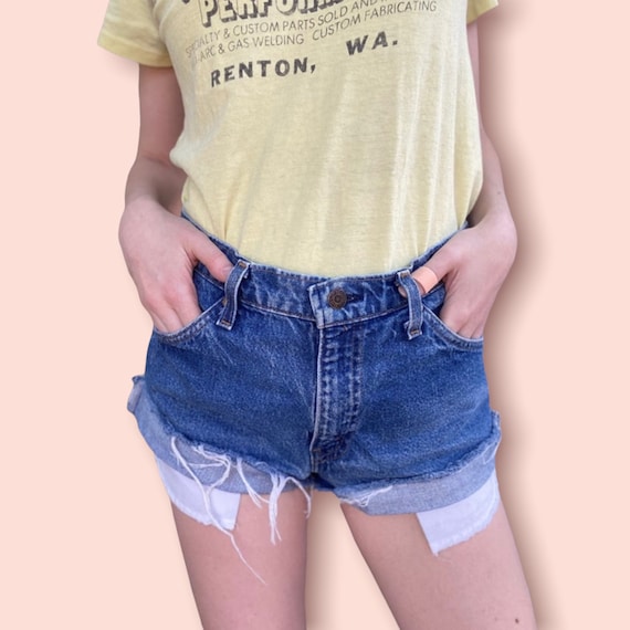 Vintage 1970s Levi’s cutoff shorts