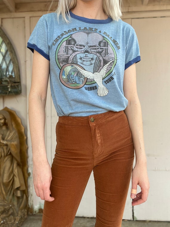 Vintage Emerson Lake & Palmer band tee