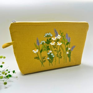 Sac à main brodé fait main, pochette brodée personnalisée, sac brodé personnalisé, cadeau unique pour une mère, cadeau de mariage parfait