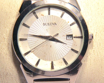 Vintage SERVICED BULOVA Mens' Mid Century Mechanical Wristwatch Unisex Wind  up Bulova