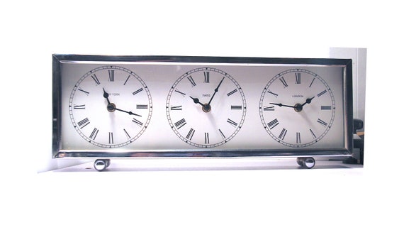 Viele Zeitzonen Uhrzeit Amerika New York Mit Der Uhr Um Die Erde