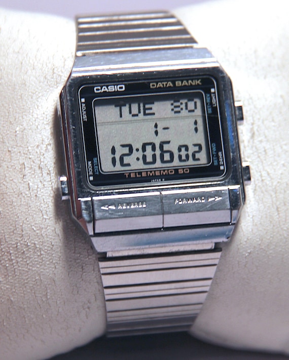 【未使用に近い】80's CASIO DATABANK DB-500