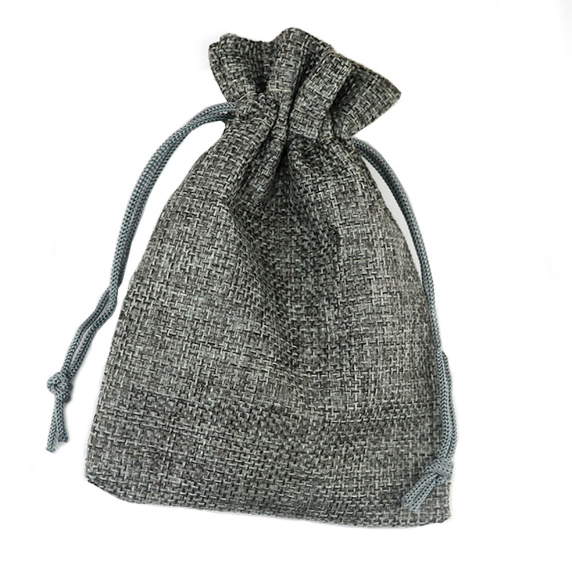 Set of 10 Hessian Drawstring Gift Bags Sacks Natural Wedding Etsy