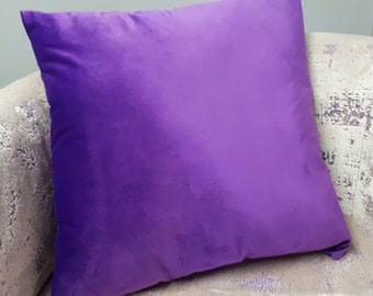 Ombre pillow | Etsy GRADIENT VELVET PILLOW PURPLEFUSCHIA