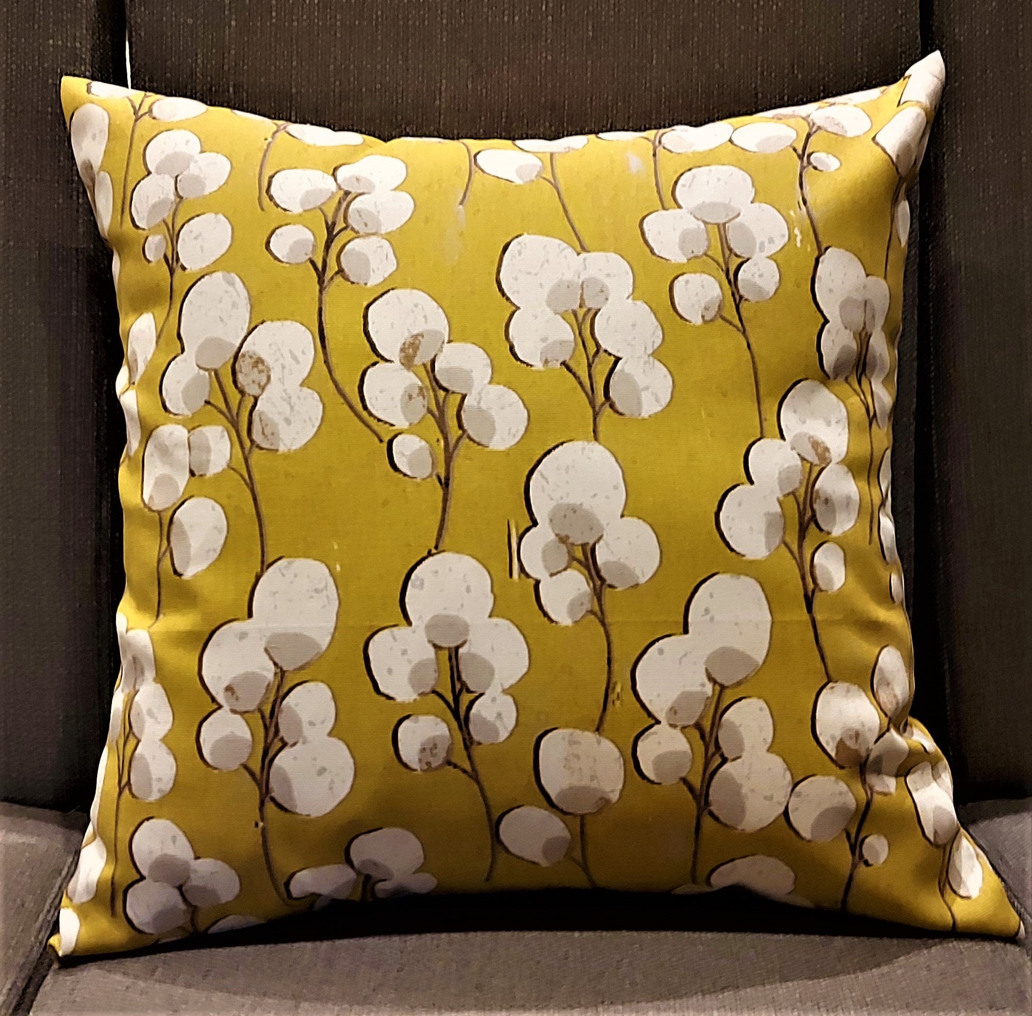 Mustard/Yellow Cushion Cover Mustard Throw Pillow Mustard Etsy