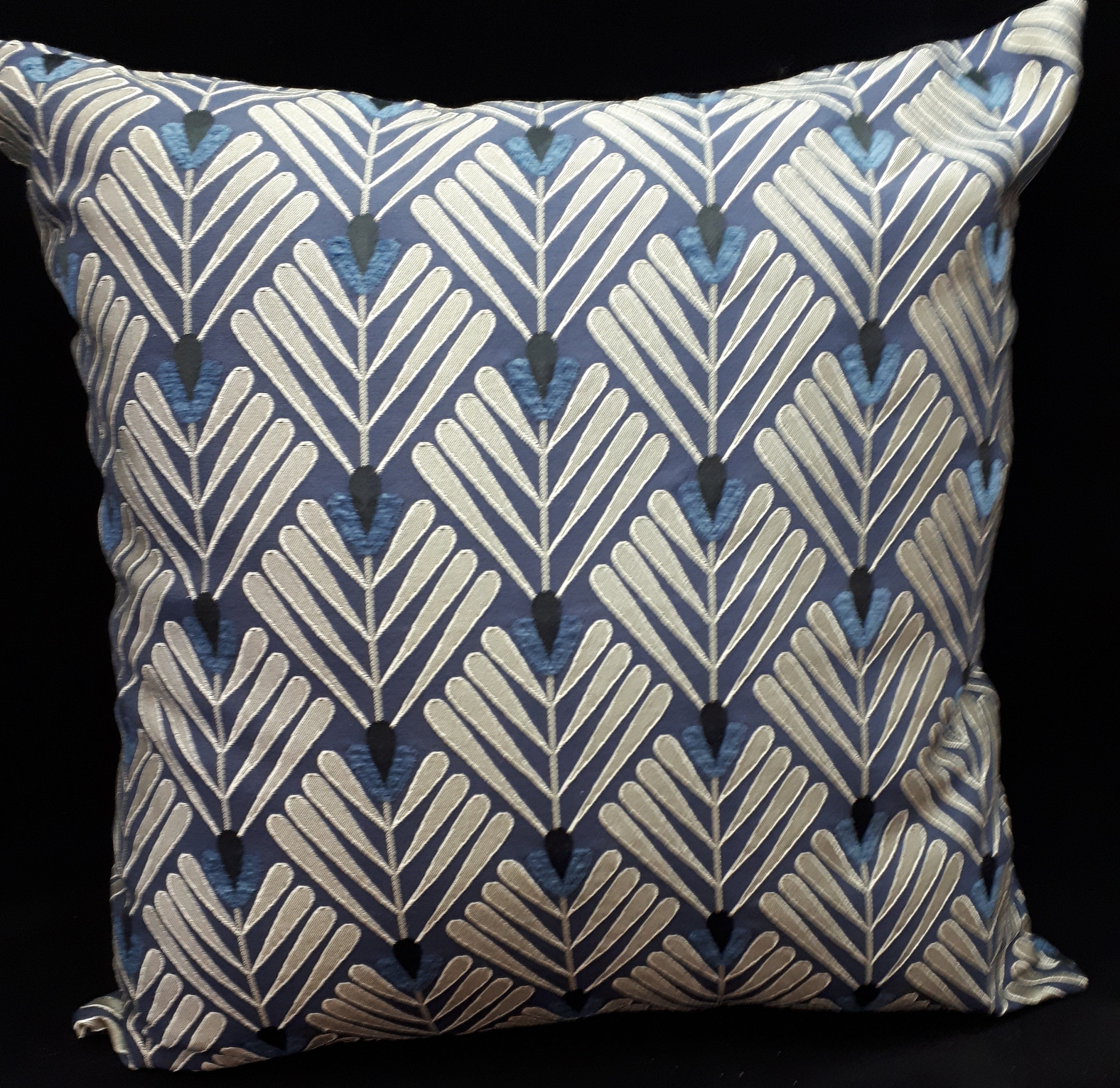 Blue Cushions Blue Cushion Cover Blue Throw Pillow Blue Etsy UK