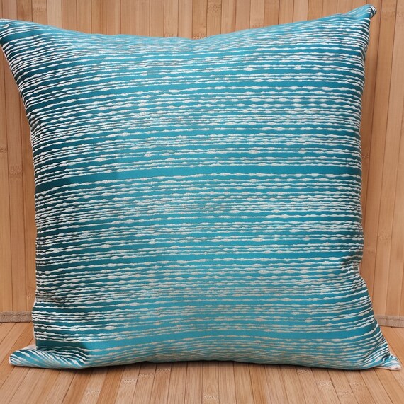 blue teal pillows