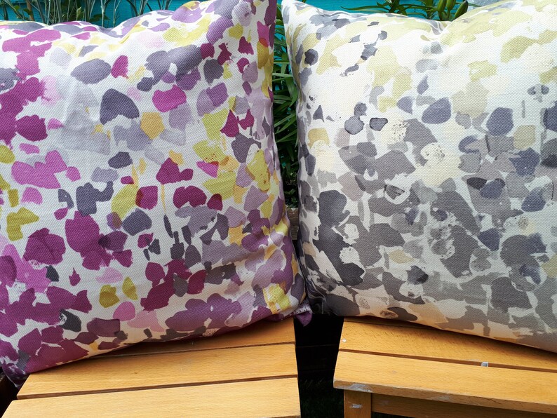 Grey Cushions Yellow Cushions Grey Cushion Cover Grey Throw Etsy