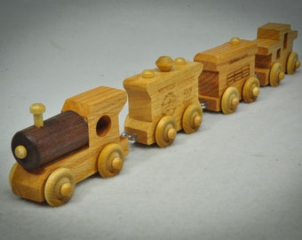 Toy Push Train for Birthday, Christmas, Holidays
