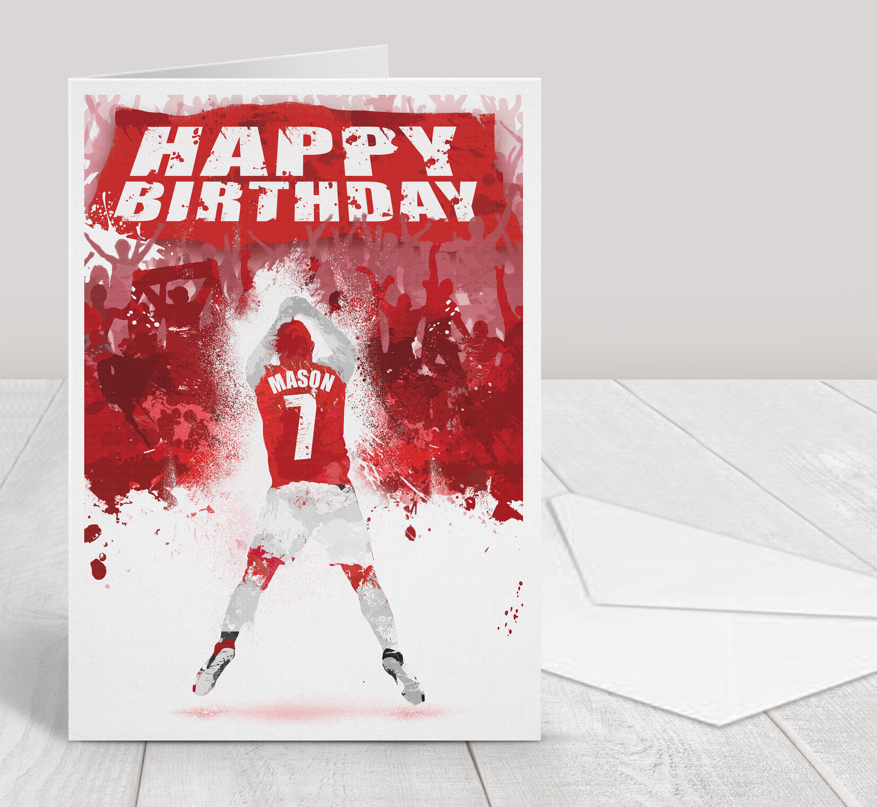 Personalised Birthday Card Football Birthday Card Kids Card - Etsy UK