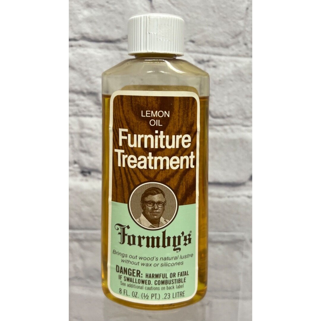 Vintage Formby's Lemon Oil Furniture Treatment 8 Oz 90 Full Etsy