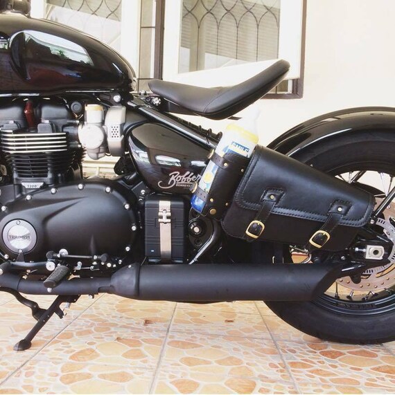 triumph bobber tank bag