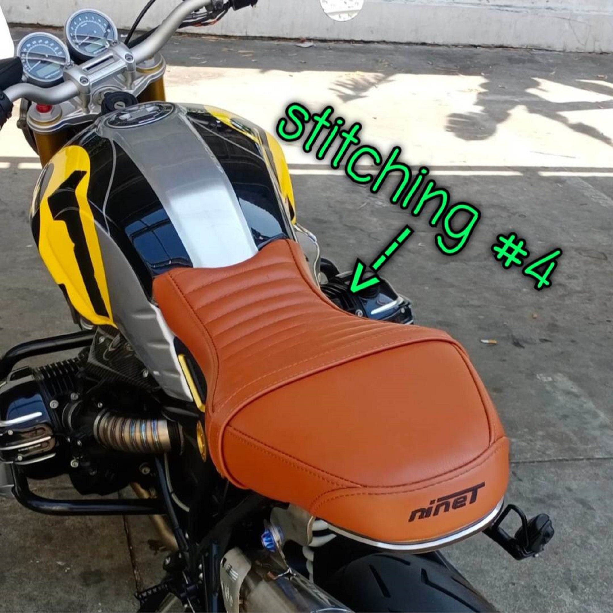 custom motorcycle seat diamond 63cm motorbike