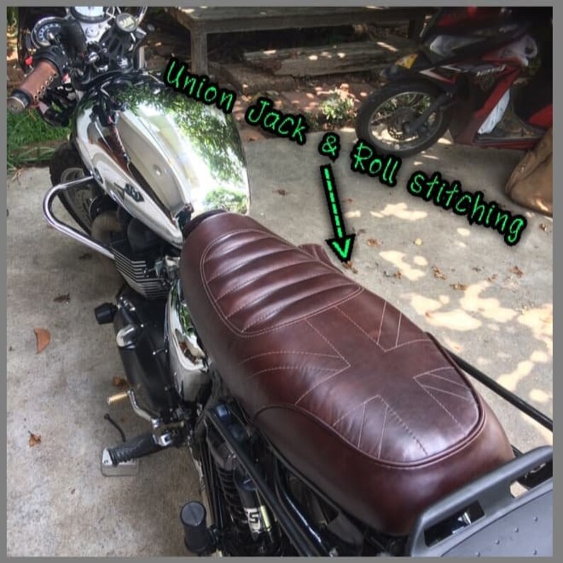 triumph bonneville gel seat