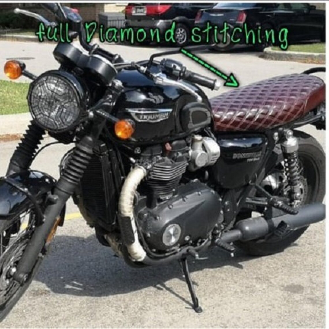 triumph bonneville t120 seat