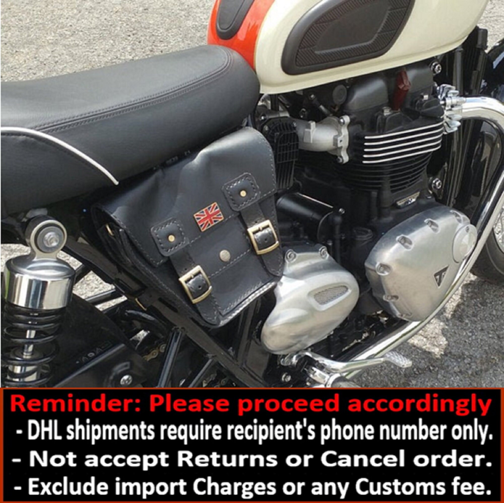 motorcycle side panel bag