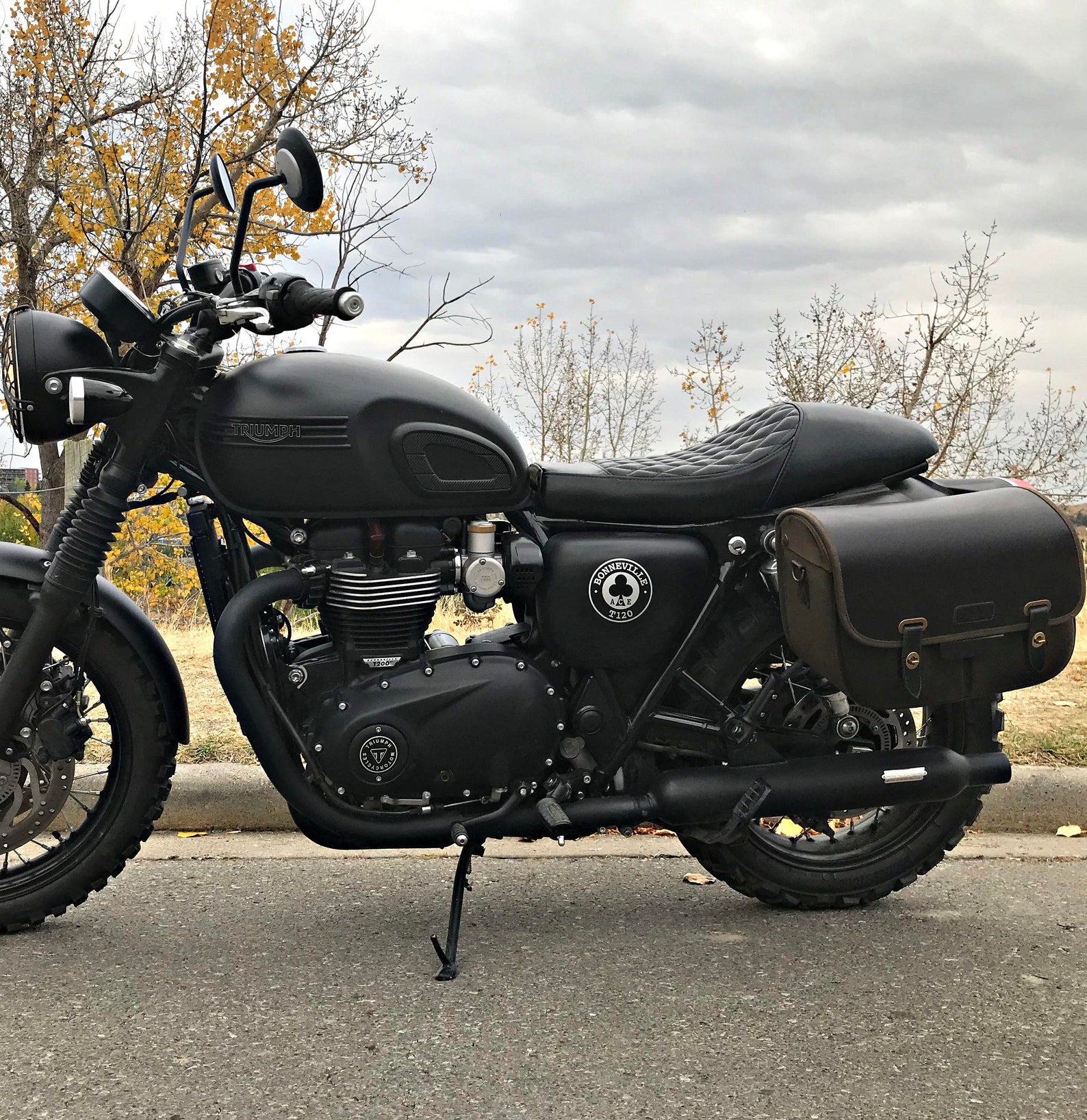 triumph bonneville t120 comfort seat