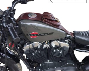 Harley-Davidson Sportster Leather Tank Bag Strap: All Models, exclude tariff and import duty