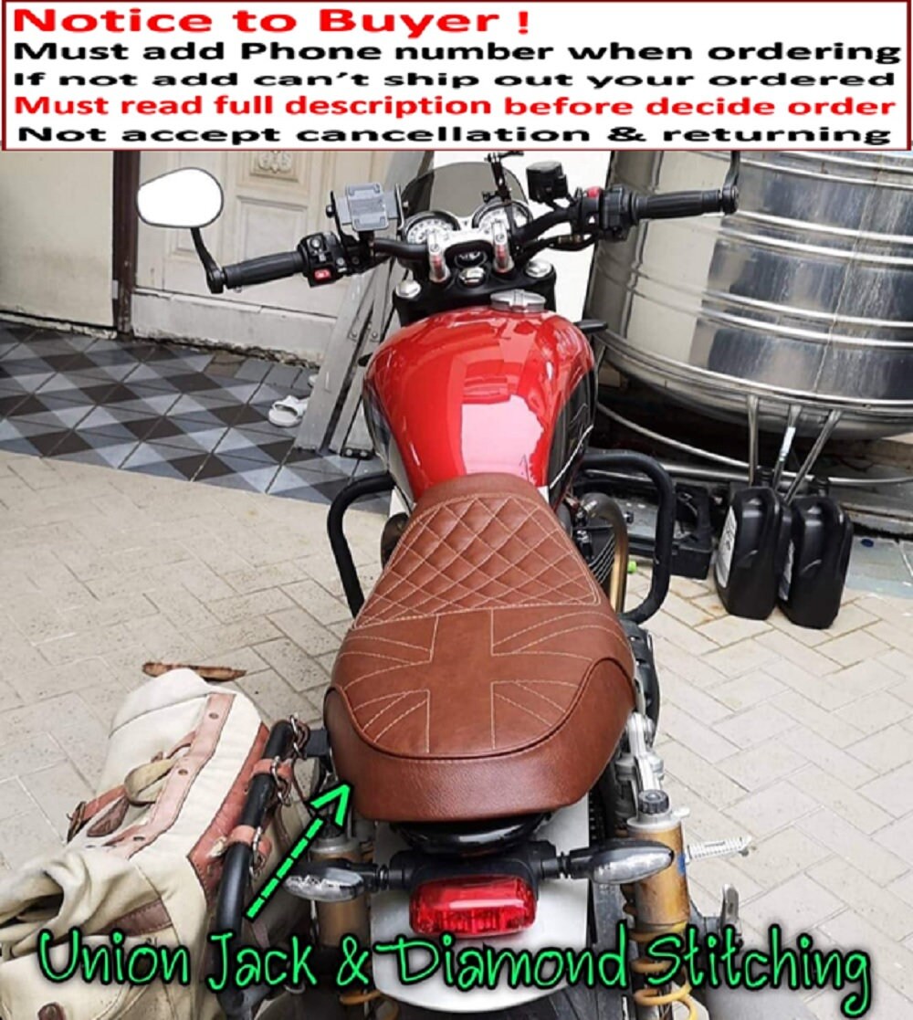 triumph speed twin comfort seat