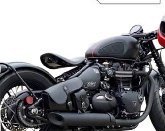 Vollleder Satteltasche für Triumph Bobber & Speedmaster - Ohne Halterung