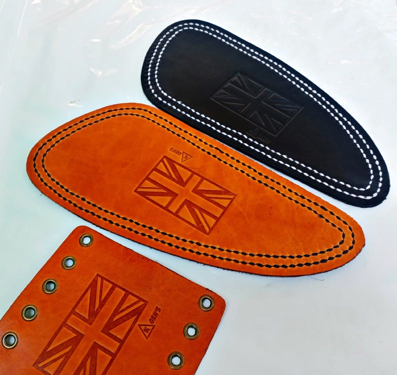 Interceptor Gas Fuel Tank Knee Pads real Cowhide High Quality Etsy