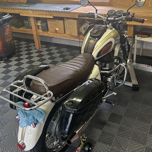 Real Leather Tank Bag Strap: Triumph Bonneville T100 T120 Street Twin Bild 19