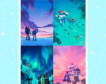 TF | Skyfire & Starscream Poster Series