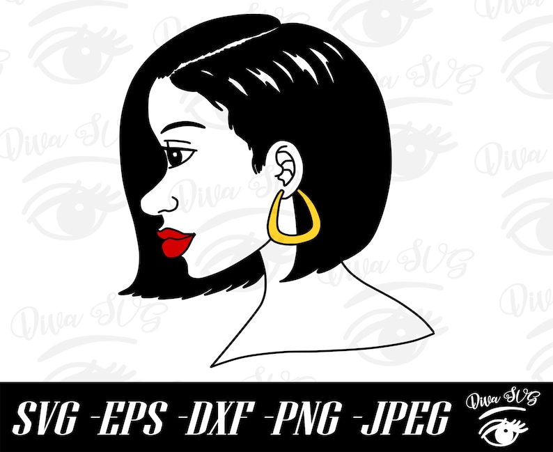 Download Black Woman Face Svg Png Black Woman Svg Afro Woman Svg Black Woman With Bob Svg Silhouette Cut Files Black Girl Magic Svg Cricut Clip Art Art Collectibles Vadel Com