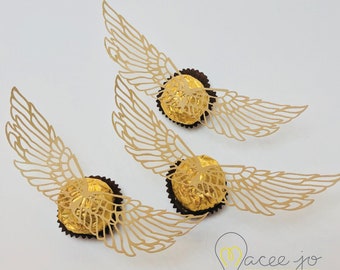 Dynamite image intended for golden snitch wings printable Shocking image for golden snitch wings printable