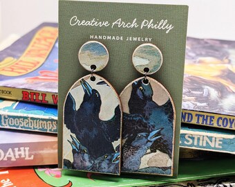 Mother Goose Rave Storybook Earrings