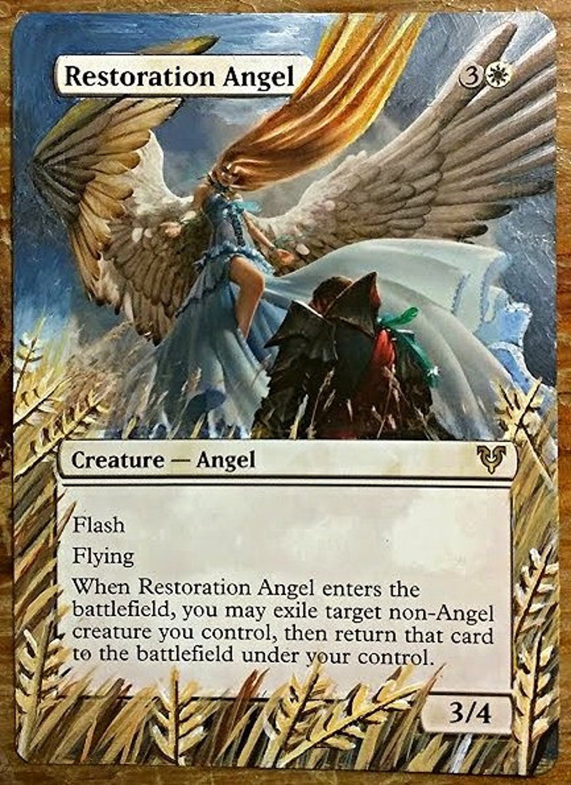 Restoration Angel Full Art / Altered. MTG Etsy