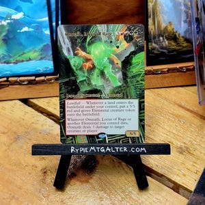 Omnath, Locus of Rage - Full Art / Altered. MTG - Etsy