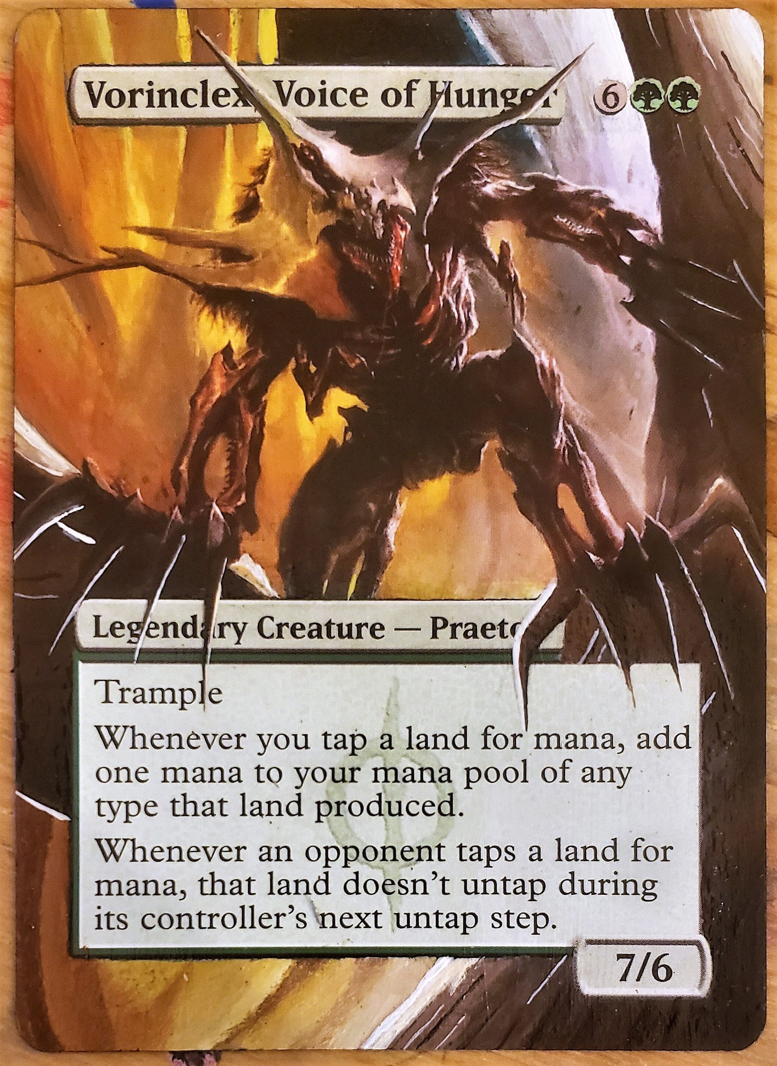 Vorinclex Voice of Hunger Full Art / Altered. MTG Etsy
