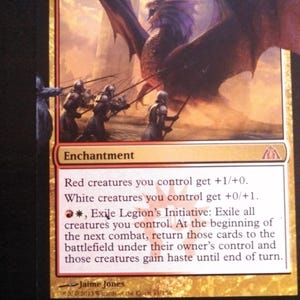 Legion&#39;s Initiative - Full Art / Altered. MTG