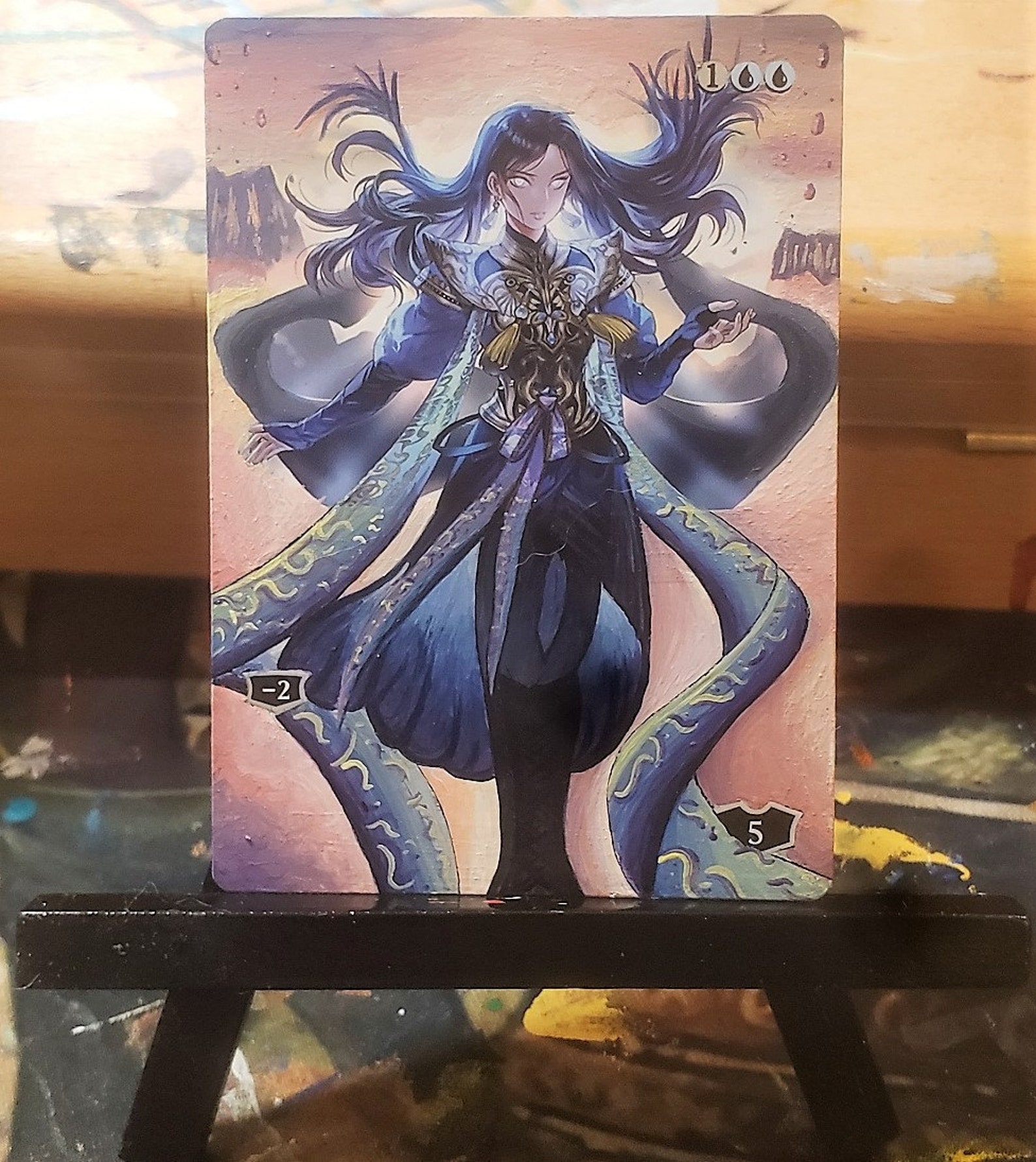 Narset Parter of Veils JP Alternate Art Full Art / Etsy