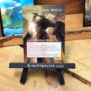 Borbarygmos, Enraged - Full Art / Altered. MTG