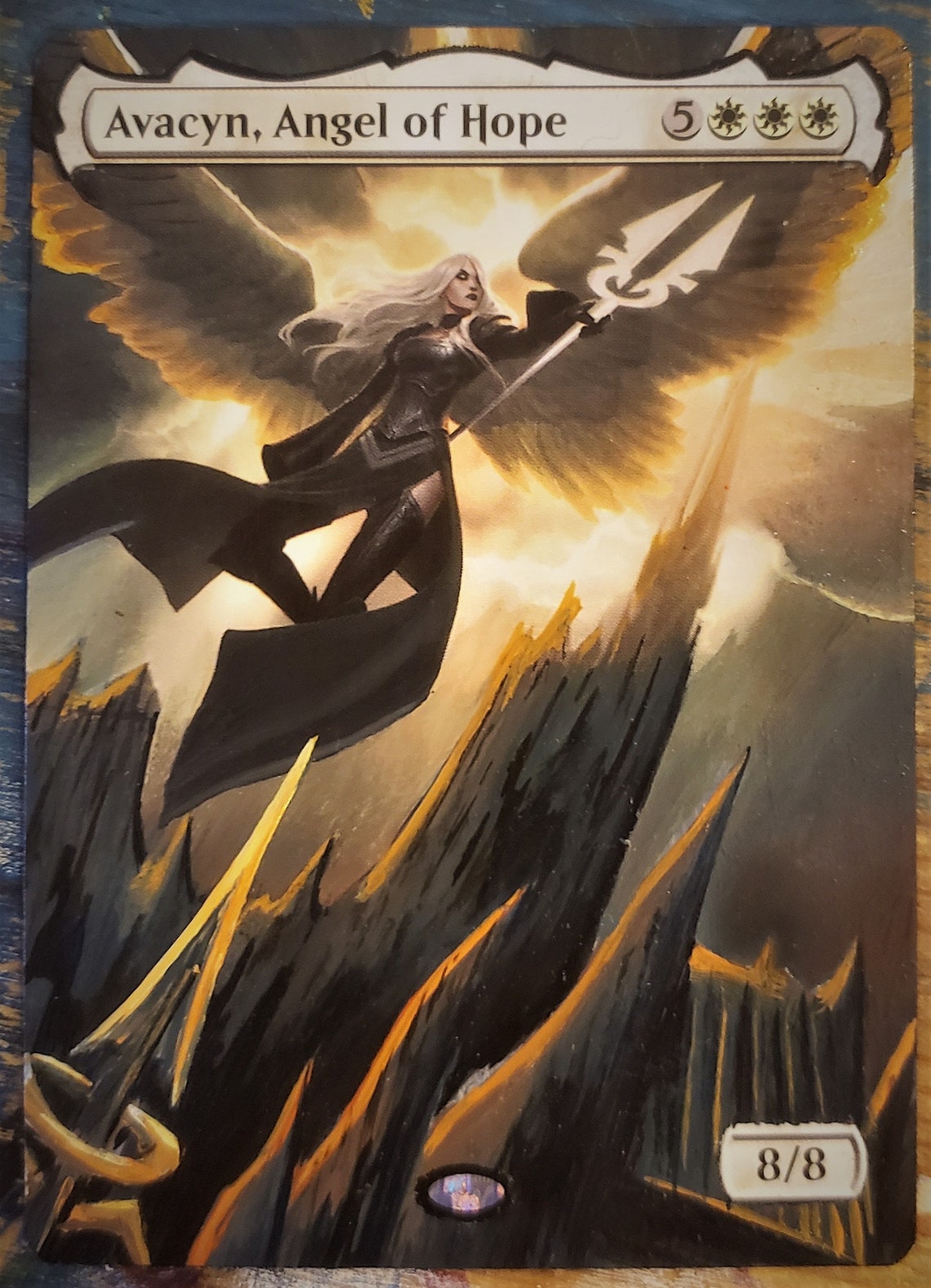 Avacyn Angel of Hope Full Art / Altered. MTG Etsy