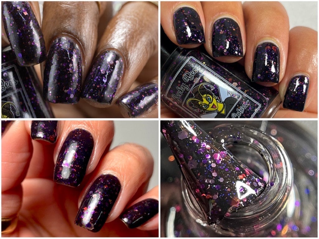 Corpse Reviver (P150) - Purple Glow In The Dark Nail Polish