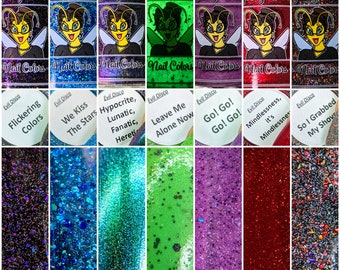 Evil Disco - FULL COLLECTION - 5-Free Indie Nail Polish Set