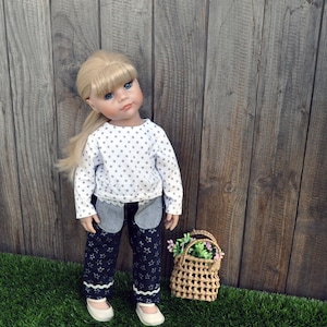 18-19 inches Waldorf Doll,  Gotz Doll ,Romper