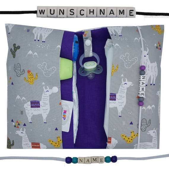 XXL Windeltasche to go mit Name Wickeltasche Junge Mädchen Geburt Taufe DaWanda