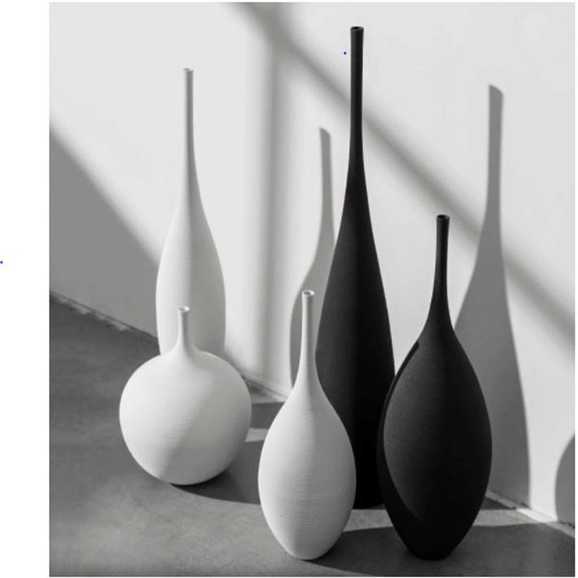 Ceramic Vase Nordic Decor Tall Vase Unique Vase Vases for Etsy