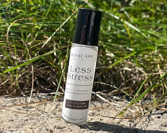 Less Stress Essential Oil Blend | Vegan Aromatherapy Roller