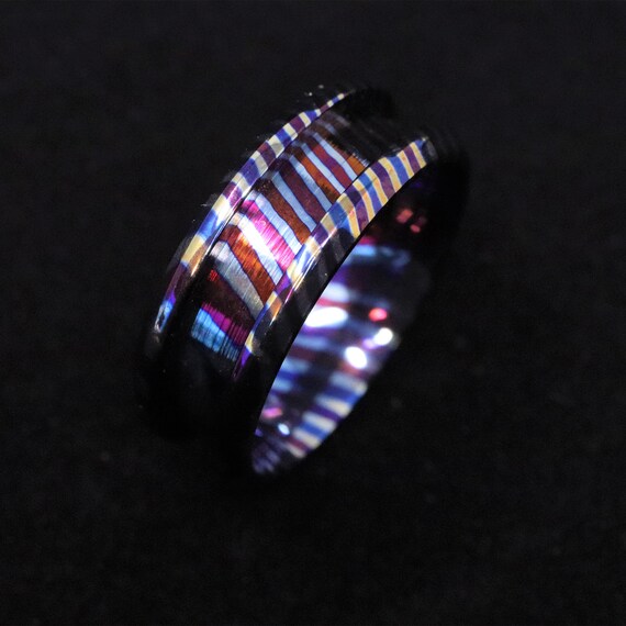 Heat treated titanium ring deals