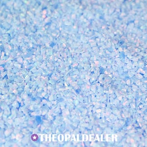 Odyssey Crushed Opal for Inlay - Lab-Created Material for Jewelry Making & Craft Supplies