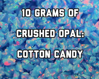 10G Cotton Candy Crushed Astral Opal™ - Inlay Material for Arts & Crafts