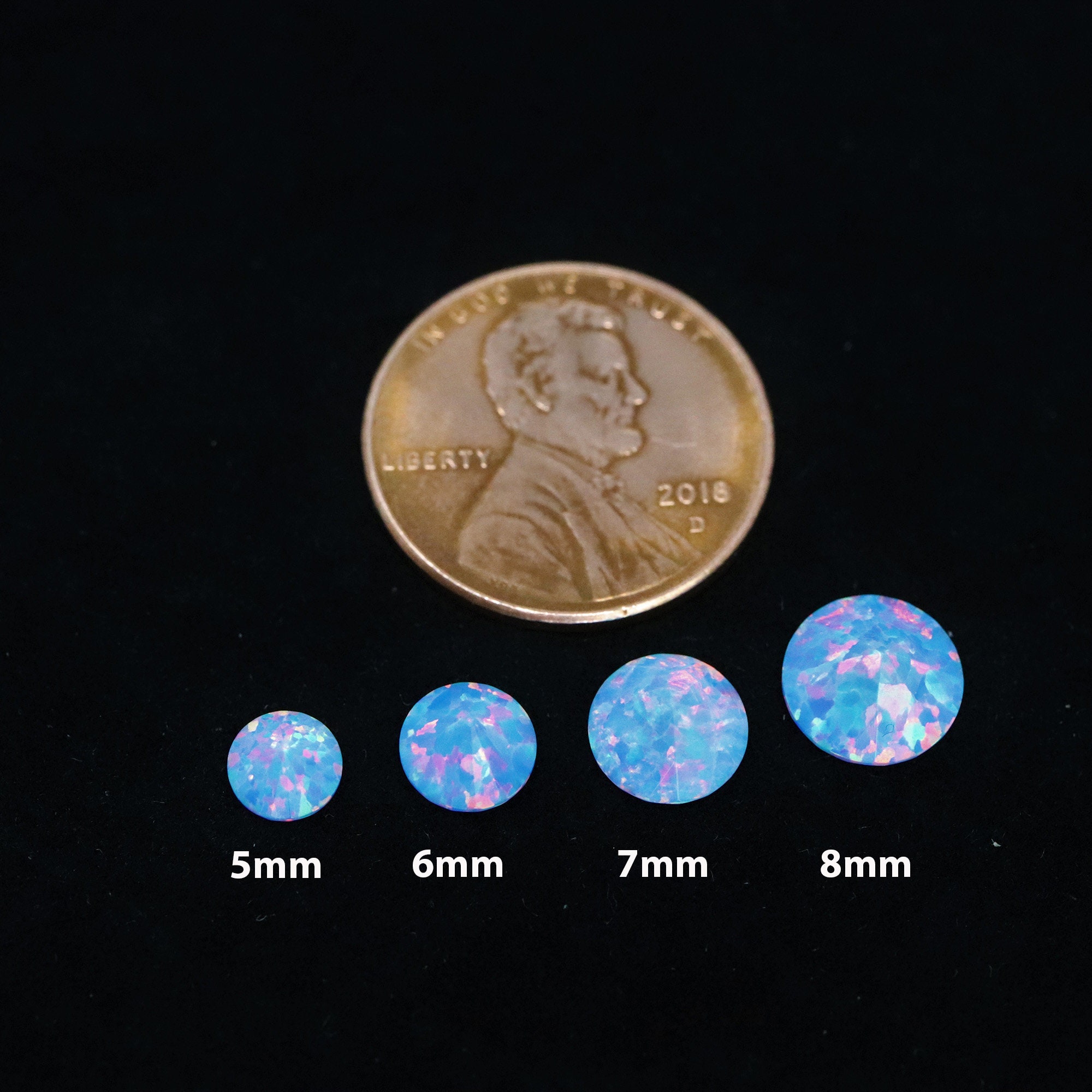 Zuckerwatte Opal Diamantschliff Steine, facettiert Blau / Rosa Opal Stein,  5mm / 6mm / 7mm / 8mm Craft Stones Schmuckherstellung, Ringherstellung,  Resin Art - Etsy Österreich | Tierfiguren